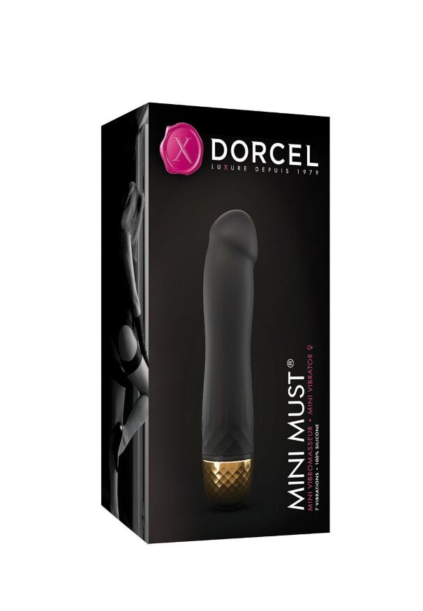 Вибратор Dorcel Mini Must Gold для клитора и точки G (мятая упаковка)