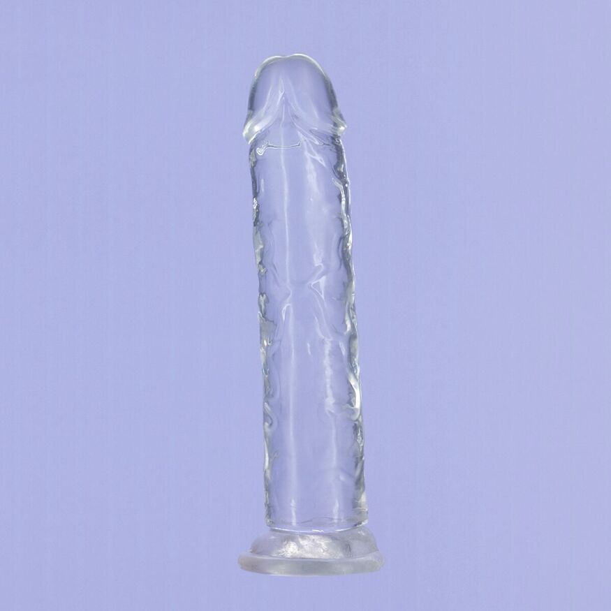 Фаллоимитатор ADDICTION - Crystal Vertical Dong 7”
