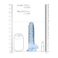 Фалоімітатор - Realrock Dildo 7" Blue