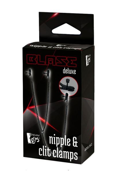 Зажимы для сосков и клитора BLAZE DELUXE NIPPLE &amp; CLIT CLAMPS
