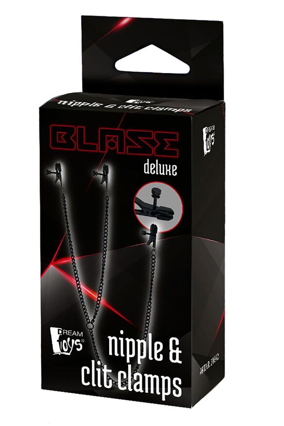 Зажимы для сосков и клитора BLAZE DELUXE NIPPLE &amp; CLIT CLAMPS