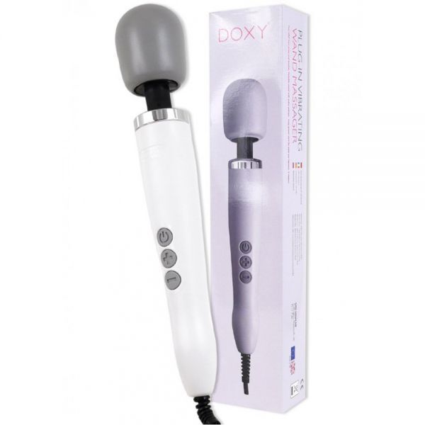 Вибромассажер-Микрофон DOXY Wand Massager, White