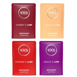 Набор пробников орального лубриканта - EXS Flavoured Lube, 5 мл*100 шт.
