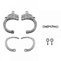 Наручники Разборные Premium Metal Romfun, Diamond