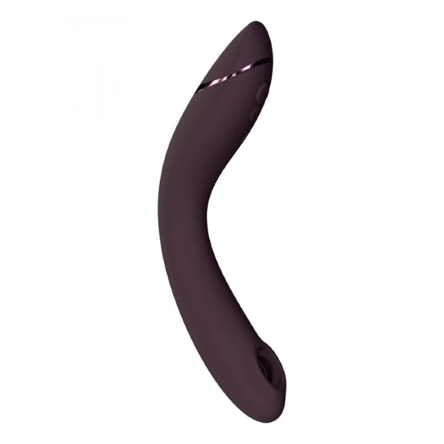 Вібратор для точки G c вакуумною стимуляцією Womanizer OG Aubergine