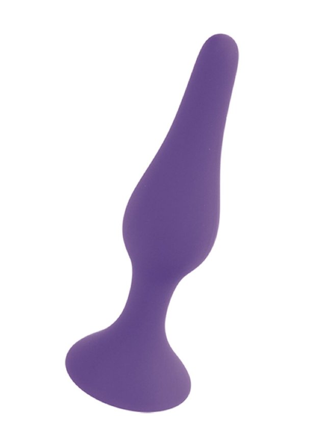 Анальный плаг Silicone Plug Purple - Large, BS6400090