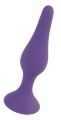 Анальный плаг Silicone Plug Purple - Large, BS6400090
