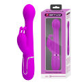 Вібромасажер із поступальним рухом серії Pretty Love - Dejon Twinkled Purple 7 vibration functions 4 rolling functions, BW-500014