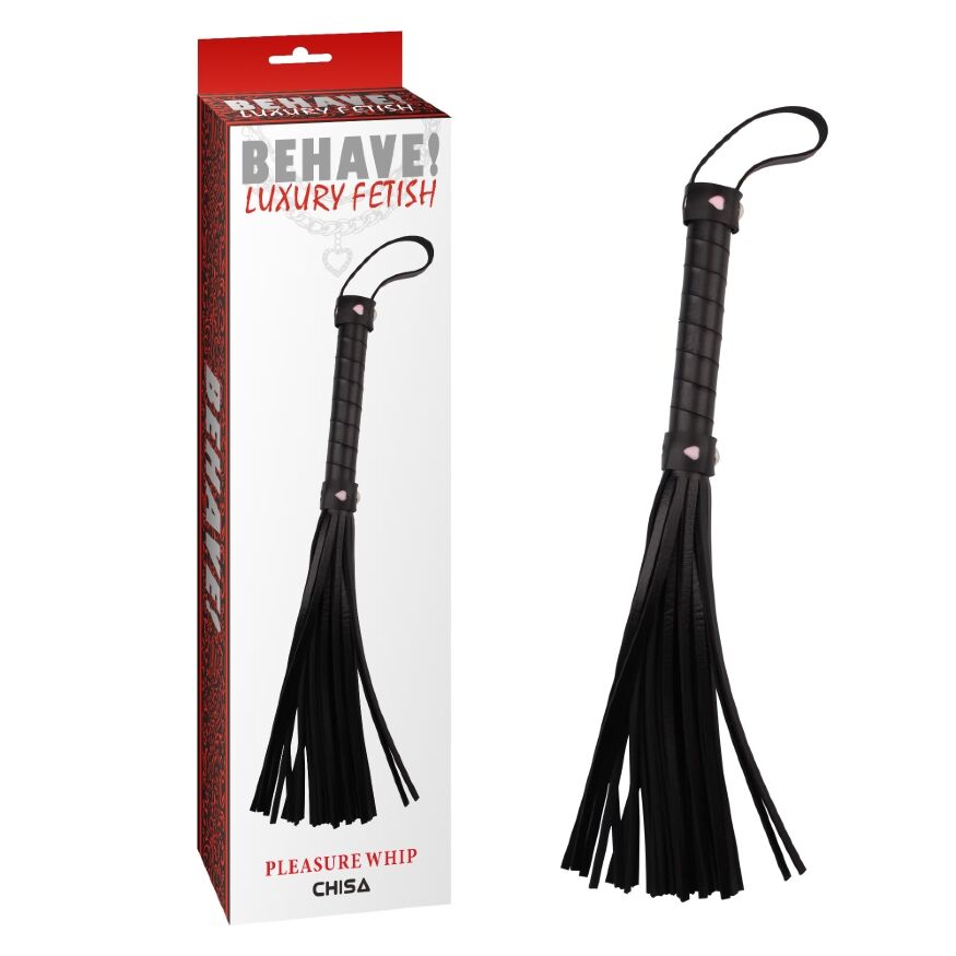 CH15242 Плетка Behave Luxury Fetish Pleasure Whip Chisa