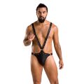 Боди "Гарри" черного цвета L/XL - Passion