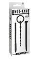 Набор черных уретральных катетеров NMC Knot Knot из силикона