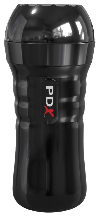 Мастурбатор Вагіна в чорній колбі Pipedream PDX Extreme Wet Pussies, що самозмазується