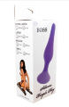 Анальный плаг Silicone Plug Purple - Small