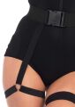 Костюм полицейской S Leg Avenue SWAT Babe, 5 предметов, черный