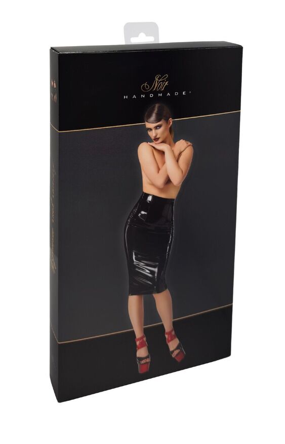 Юбка Noir Handmade F378 Dominae Column PVC pencil skirt L