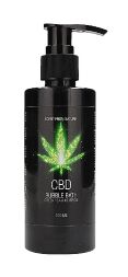 Набір для ванни і душу CBD Care set-GREEN TEA & HEMP OIL ( 3 предмета )
