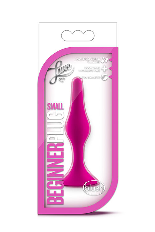 T331143 Маленькая анальная пробка LUXE BEGINNER PLUG Small, PINK