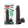 CH78683 Фаллоимитатор коричневый Chisa Dude 7.9 Cock