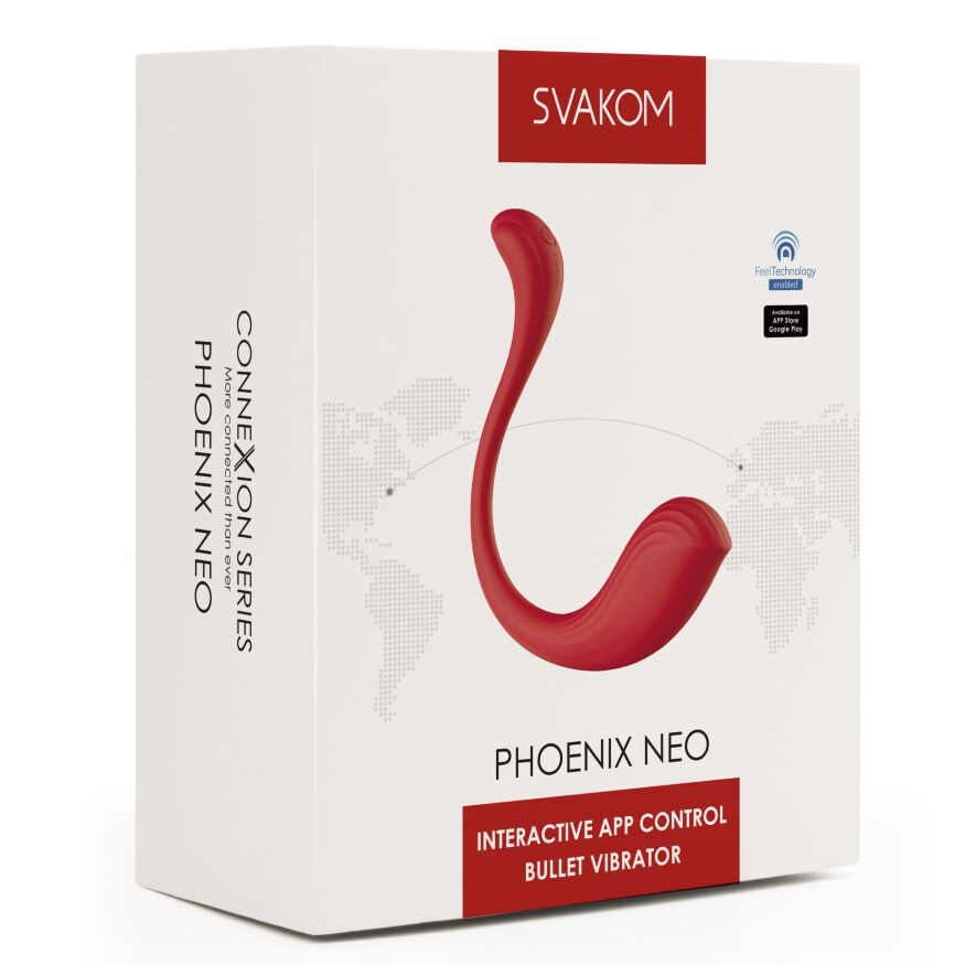 Интерактивное виброяйцо Svakom Phoenix Neo