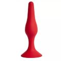 Анальная пробка Loveshop 10,5 см RED