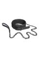 Ошейник с поводком BLAZE COLLAR AND CHAIN BLACK