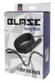 Ошейник с поводком BLAZE COLLAR AND CHAIN BLACK