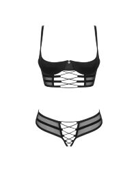 Комплект Obsessive Roxelia 2-pcs crotchless set XS/S