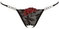 Стринги String Rose crotchless S/M