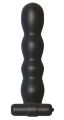 Насадка на член для двойного проникновения с виброкольцом Posable Partner Double Penetrator