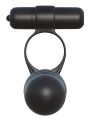 Насадка на член для двойного проникновения с виброкольцом Posable Partner Double Penetrator