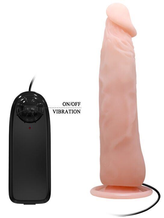Вибратор на присоске Vibrating Cock, BW-008068A