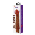 Реалістичний вібратор, що перезаряджається Pretty Love - Osric Realistic Vibrating Dildo Brown, BW-500081-1