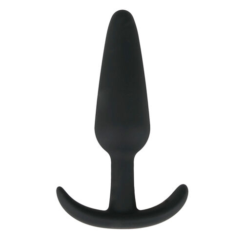 ET110BLK-M Анальная пробка Buttplug черная, M
