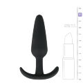 ET110BLK-M Анальная пробка Buttplug черная, M