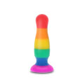 Разноцветная анальная пробка PRIDE by TOY JOY Fun Stuffer, L 12.5 х 3.3 см
