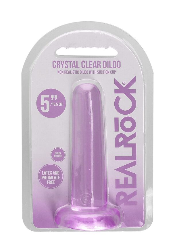 Фалоімітатор - Non Realistic Dildo with Suction Cup 5,3'/13,5 см Purple