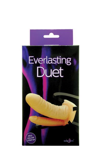Страпон двойной EVERLASTING DUET DUAL PENETRATION STRAP