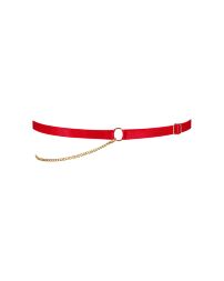 Гартер Obsessive Ingridia garter O/S, червоний