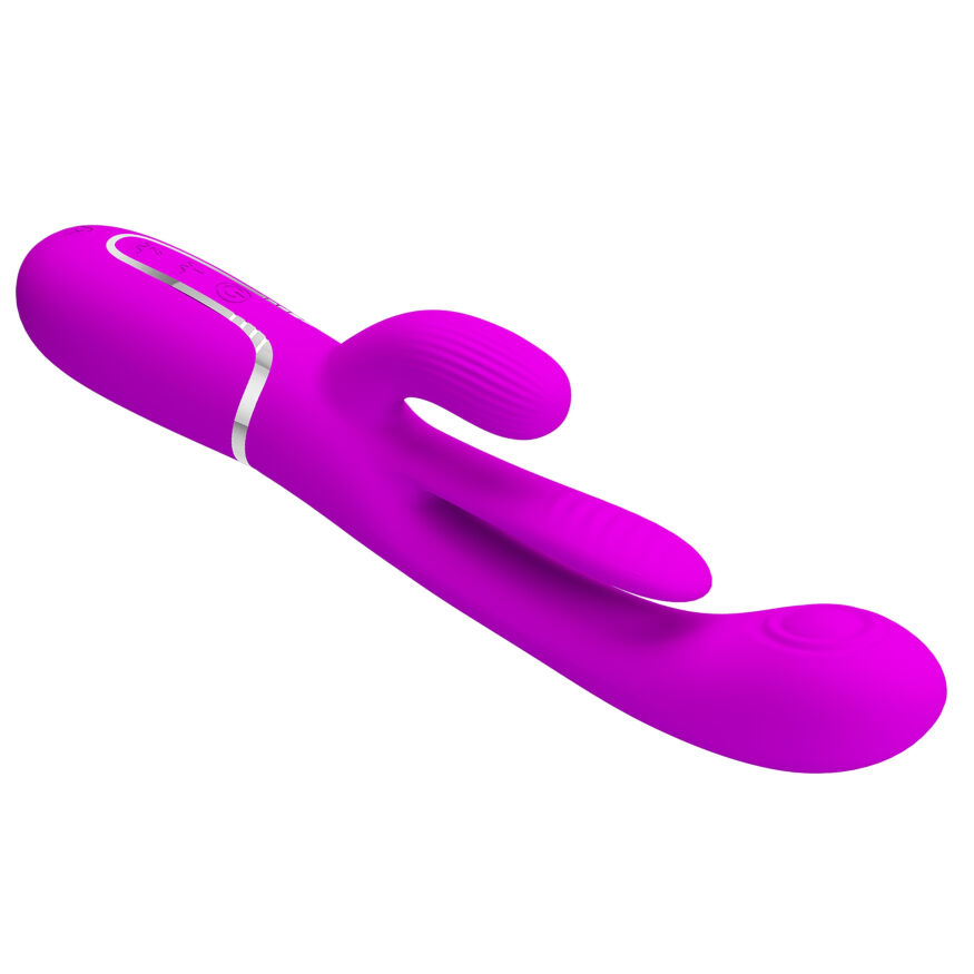 Вибратор с стимулятором клитора PRETTY LOVE - Shonia Purple 3 in 1, BW-500041
