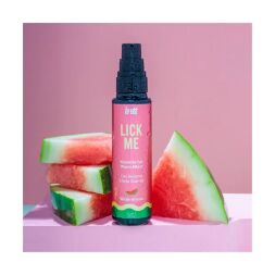 Съедобный гель со вкусом арбуза Intt Lick Me Watermelon и согревающим эффектом, 50 мл