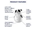 Вакуумный стимулятор Панда - Satisfyer Pocket Panda