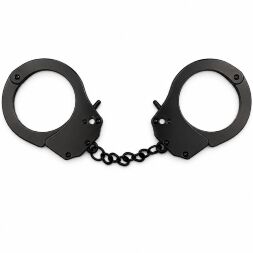 Наручники металеві DS Fetish, чорні