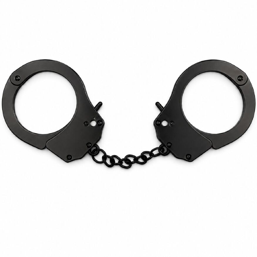Наручники металеві DS Fetish, чорні