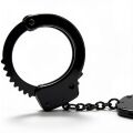 Наручники металеві DS Fetish, чорні
