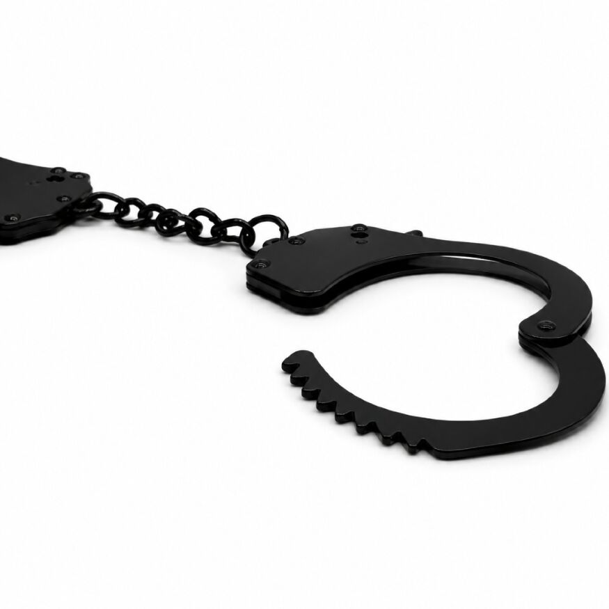 Наручники металеві DS Fetish, чорні