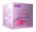 Латексні тонкі текстуровані презервативи  з ароматом ванілі OLO - HA FOR WOMEN Climax, 10 шт