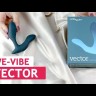 Массажер простаты WE-VIBE Vector+ Royal Blue с пультом управления