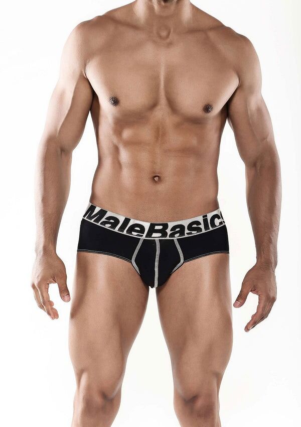 Чоловічі труси MaleBasics Microfiber Brief з мікрофібри, чорні, S