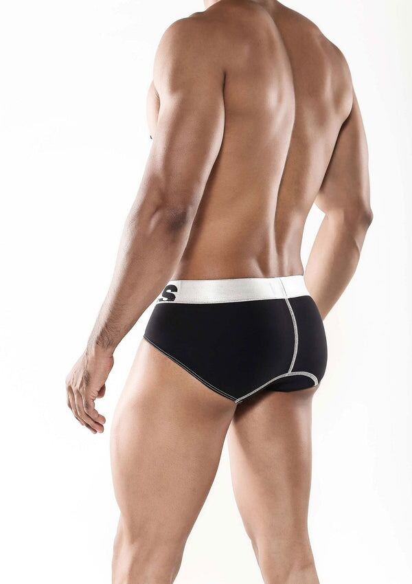 Чоловічі труси MaleBasics Microfiber Brief з мікрофібри, чорні, S