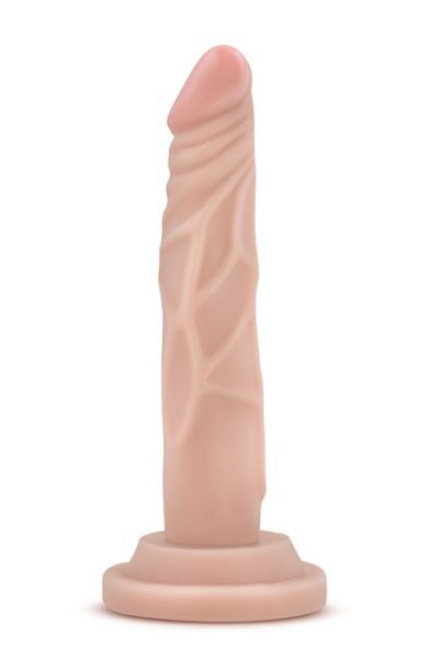 Тонкий фалоимитатор Dr. SKIN 5 INCH MINI COCK BEIGE